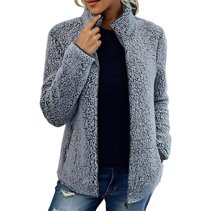 Veste polaire moderne pour femme, chaude et élégante