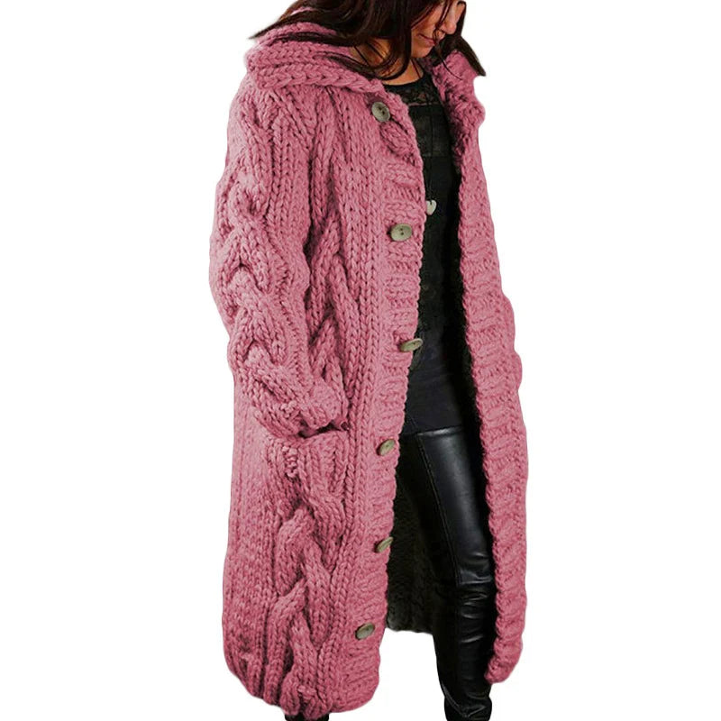 Monika - Gilet en maille chaud pour femme 2024