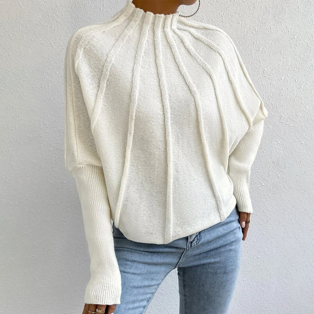 Pull-overs doux en cachemire pour femmes à manches chauve-souris
