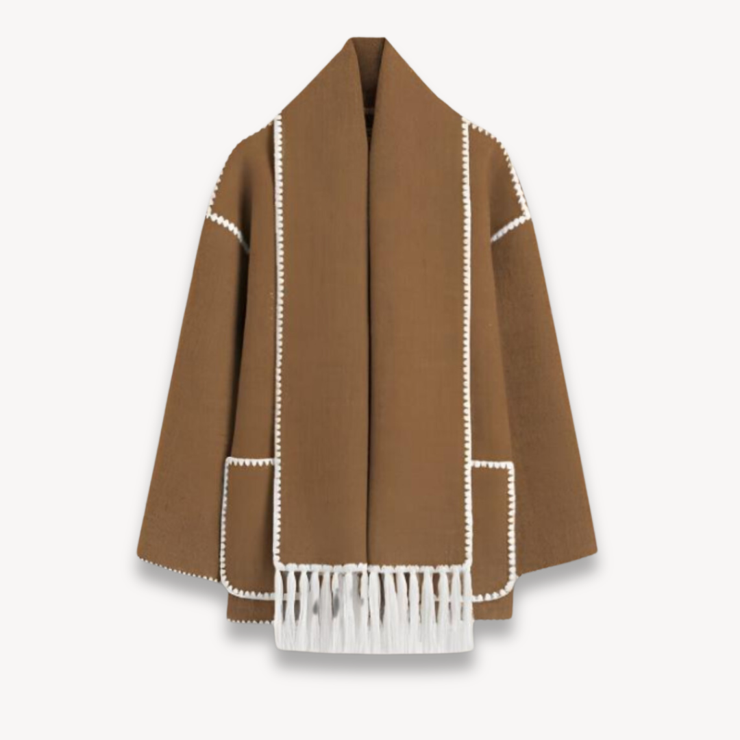 Manteau cape grandes tailles femme