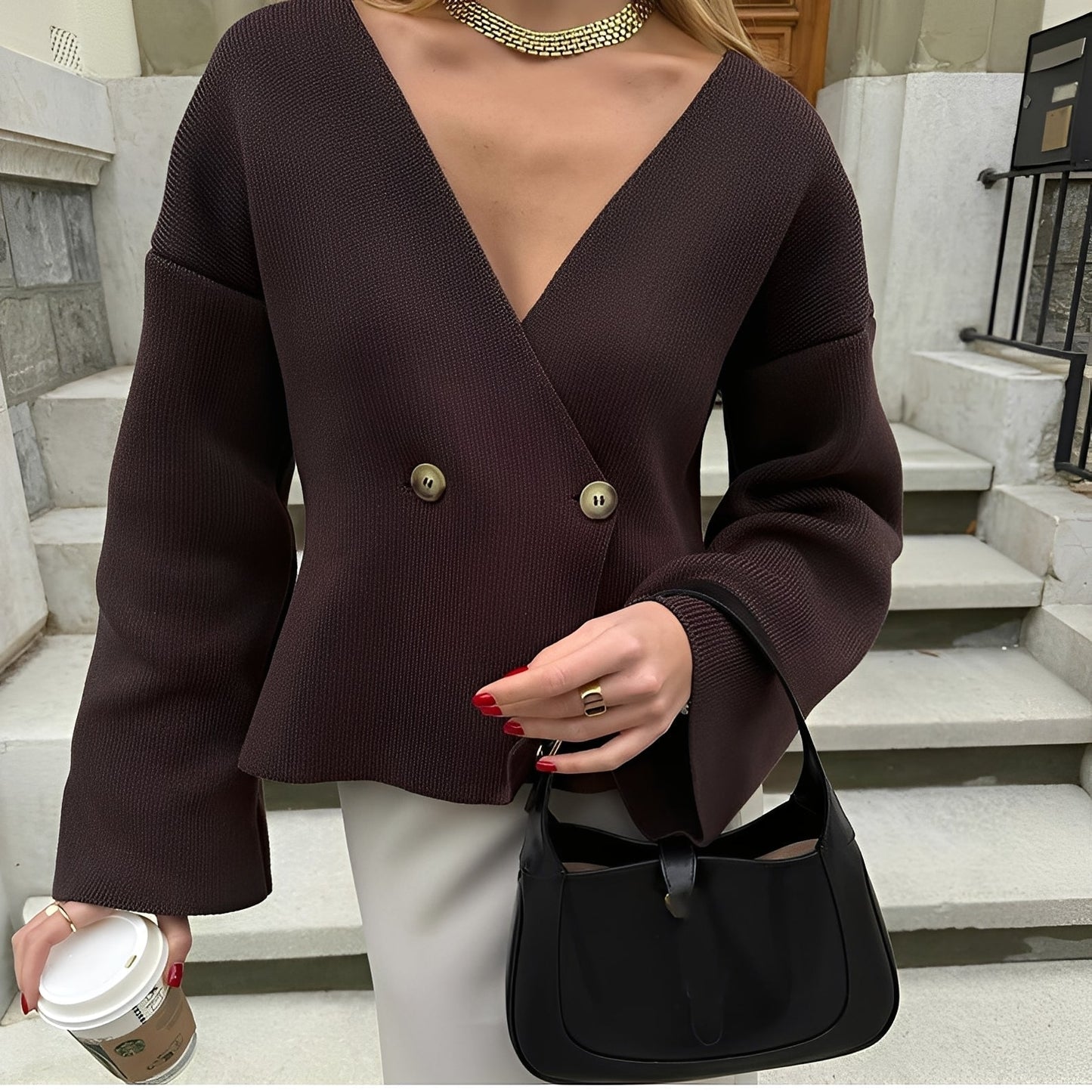 Cardigan femme design élégant