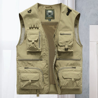Gilet pratique avec poches en filet