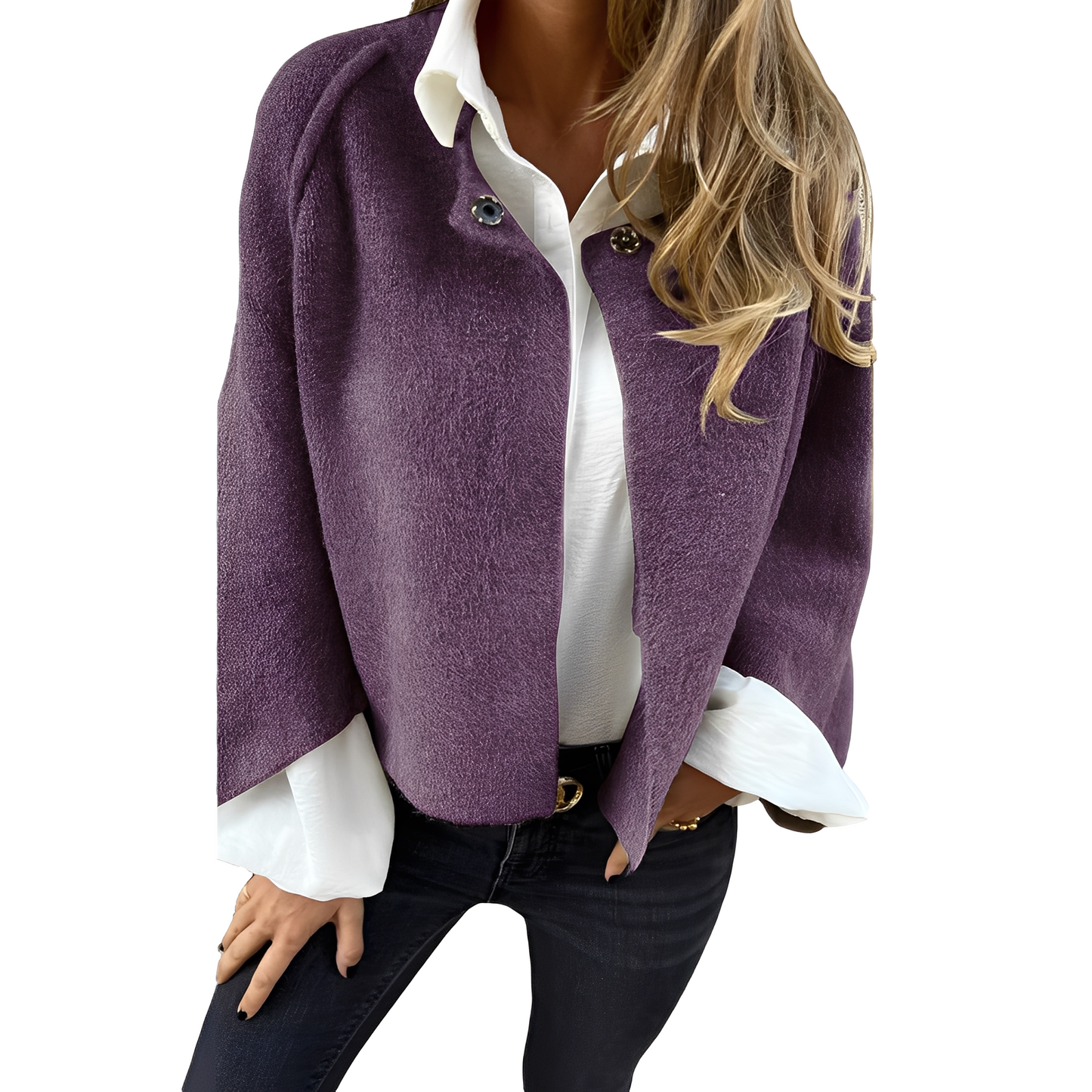 Veste courte moderne pour femme, très stylée