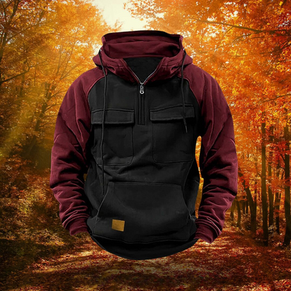 Hoodie de randonnée écologique pour homme