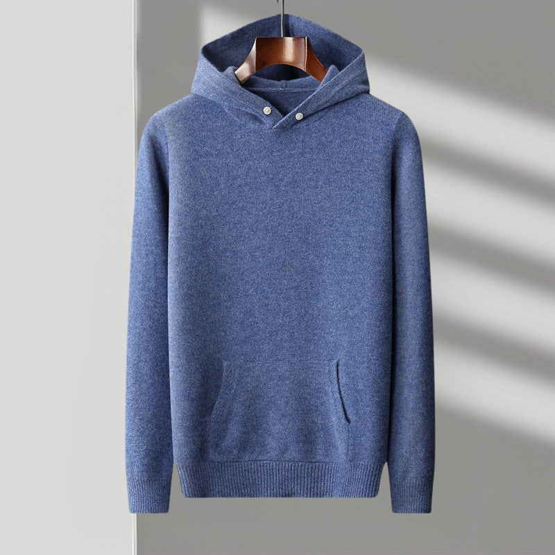 Sweat à capuche chaud en Mérinos pour Femme et Homme