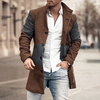 Manteau homme stylé Chaud Élégant