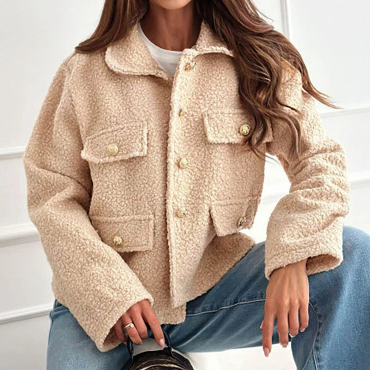 Manteau en laine stylé Kelsey pour femme