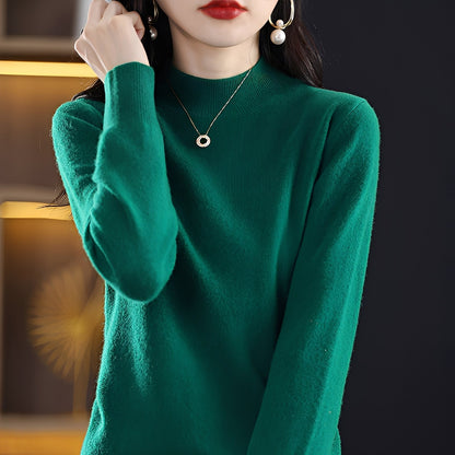 Pull en cachemire et laine douce pour femmes