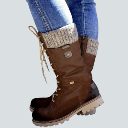 Bottes antidérapantes de sécurité pour femme