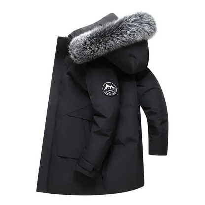 Parka d'hiver pour hommes, coupe-vent, chaud et isolé