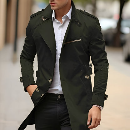 Trench-coat élégant pour homme Design raffiné