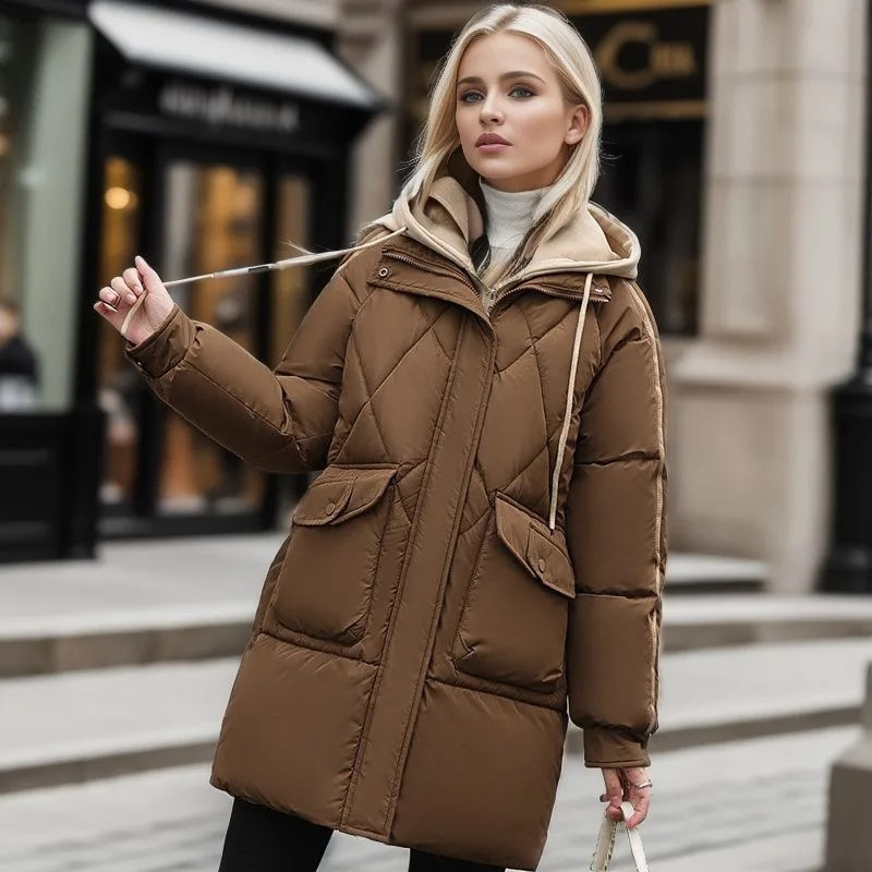 Manteau matelassé Élégant Chaud et Confortable