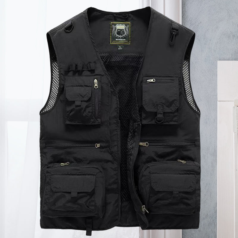 Gilet pratique avec poches en filet