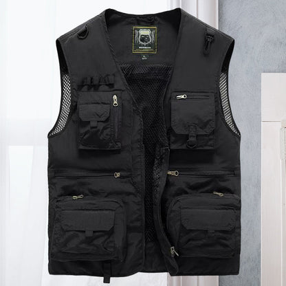 Gilet pratique avec poches en filet