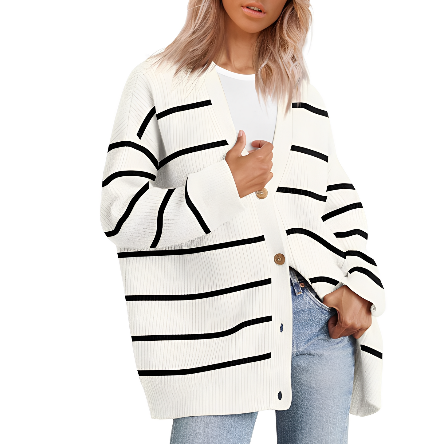Cardigan ample et confortable pour femme