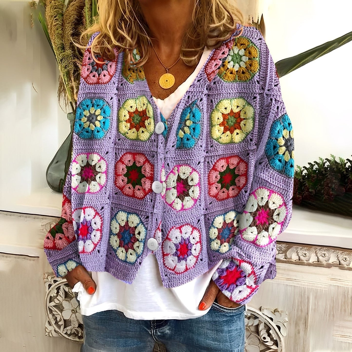 Pull-over femme Motif Doux Confortable