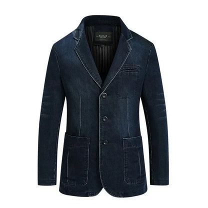 Peter - Veste en jean moderne coupe slim