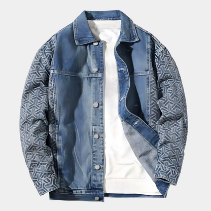 Veste en jean tendance pour homme
