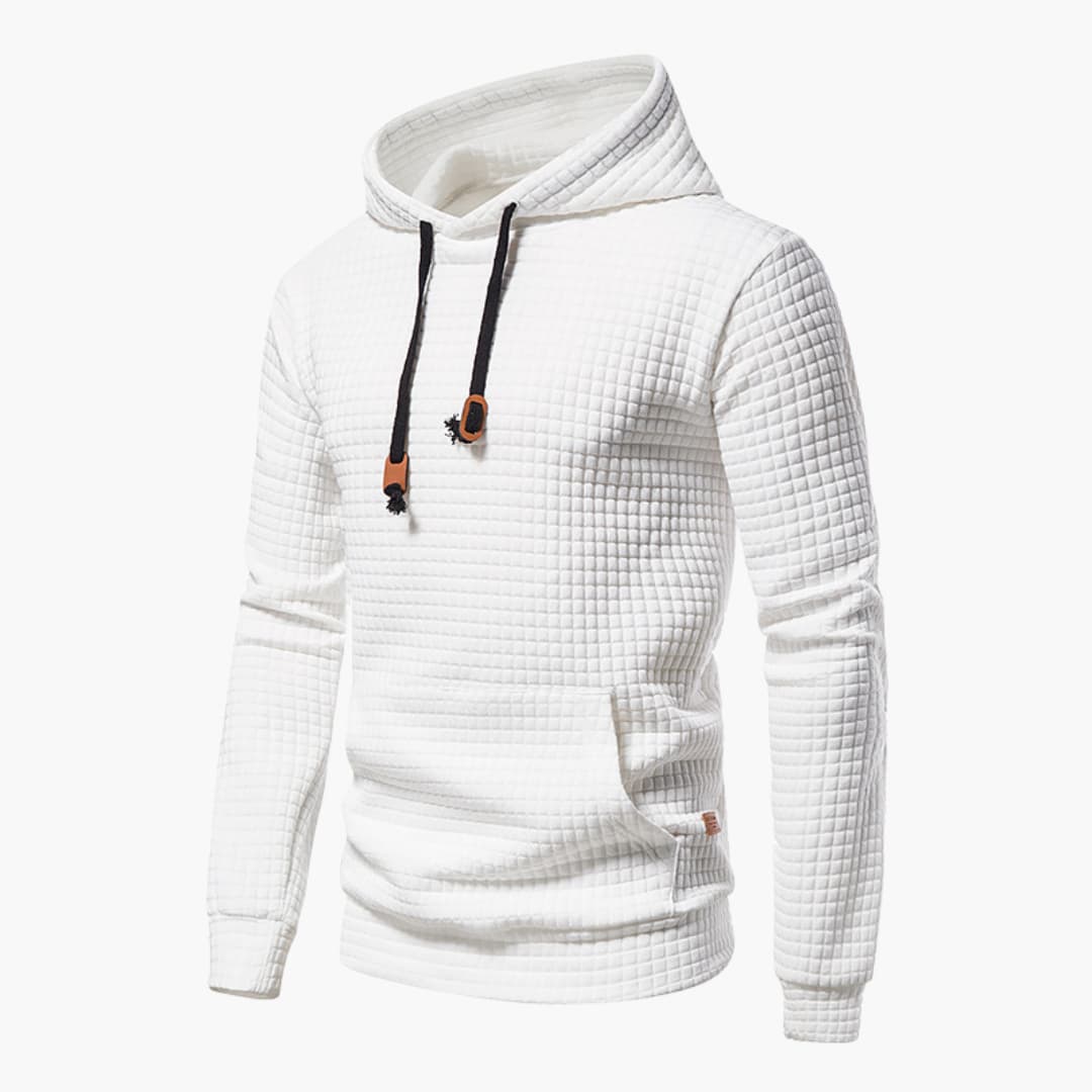 Veste à capuche à carreaux Sportive