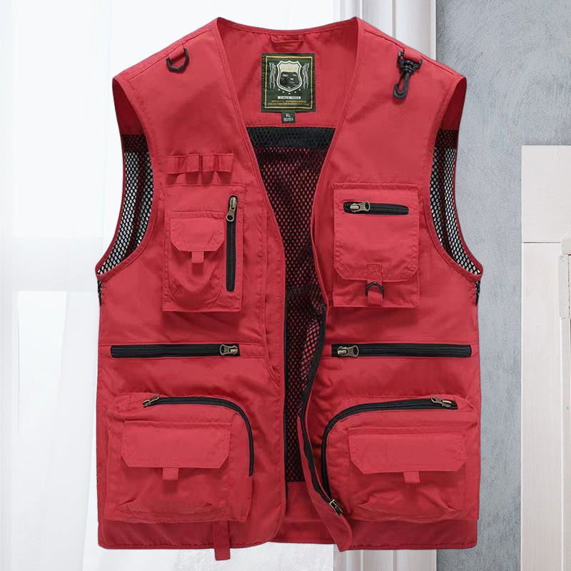 Gilet pratique avec poches en filet