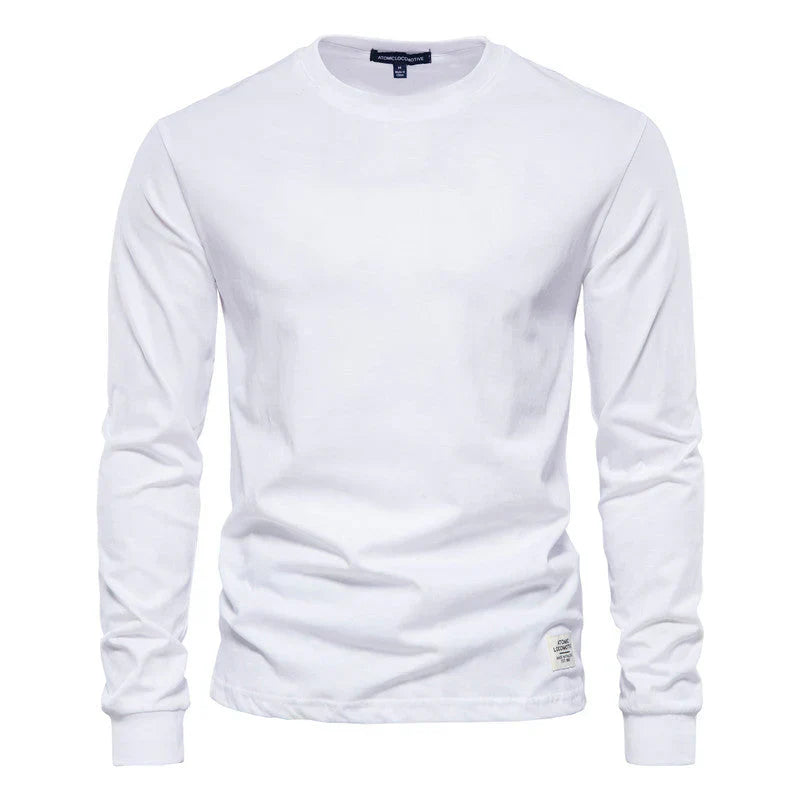 Chemise décontractée confortable à manches longues pour hommes
