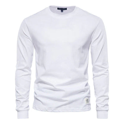 Chemise décontractée confortable à manches longues pour hommes