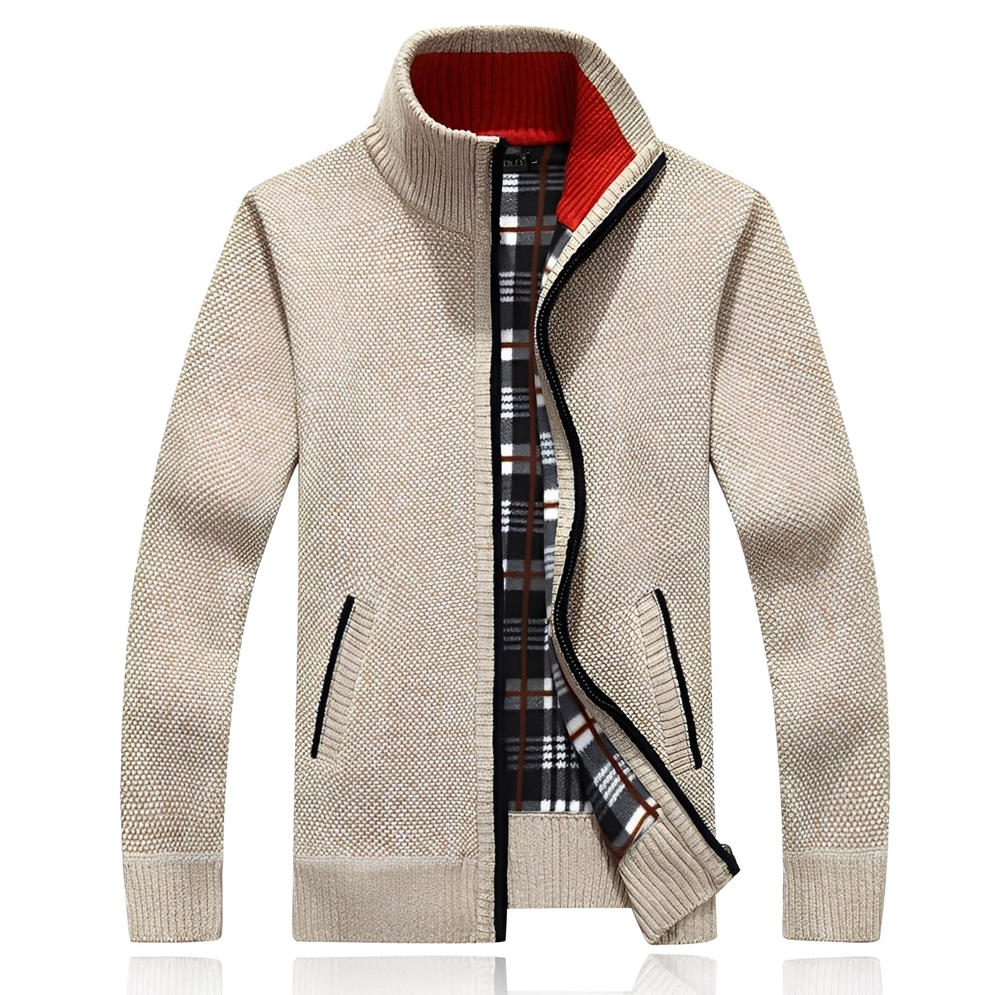 Veste de loisirs pratique en polaire chaude pour hommes