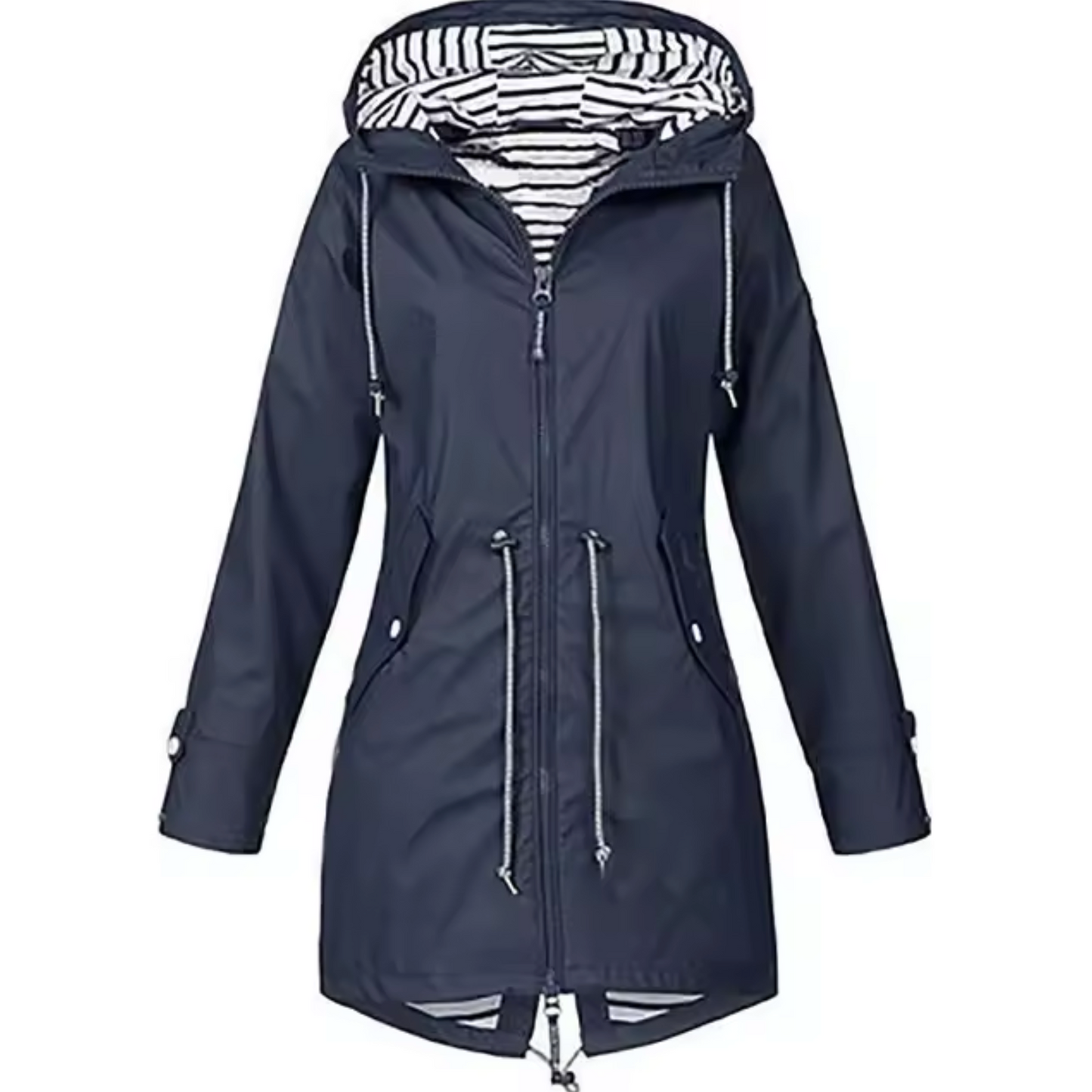 Veste de pluie imperméable à capuche