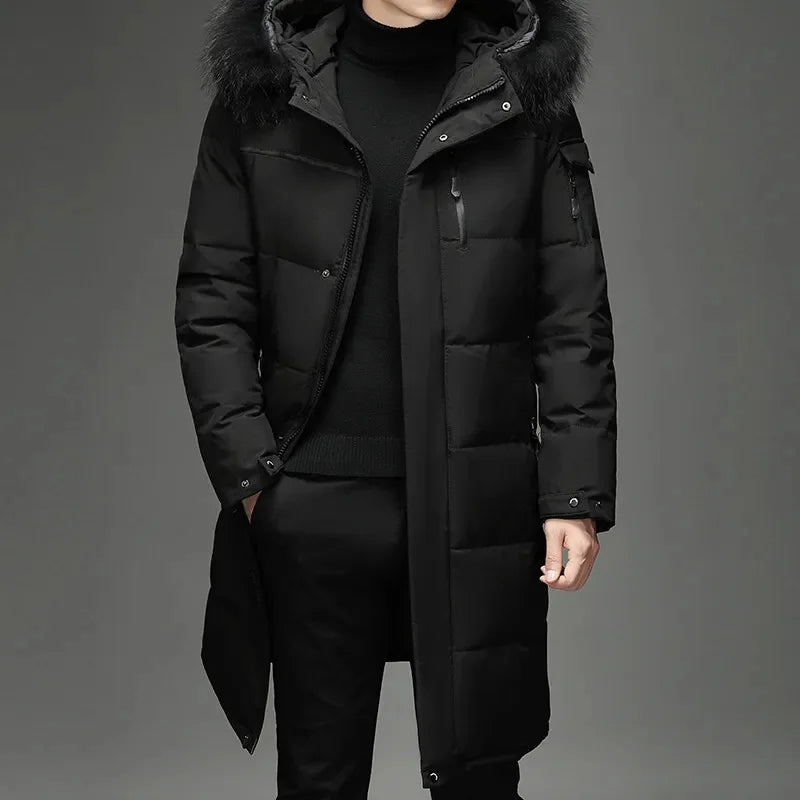 Parka Homme Design Moderne Élégant