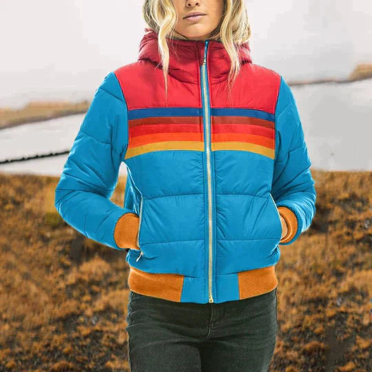 Manteau en peluche doux pour femme