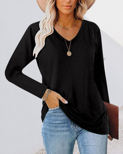 Les chaussures et accessoires pour femmes ne sont pas pertinents, le titre est également incorrect, par conséquent
T-shirt femme manches longues col V