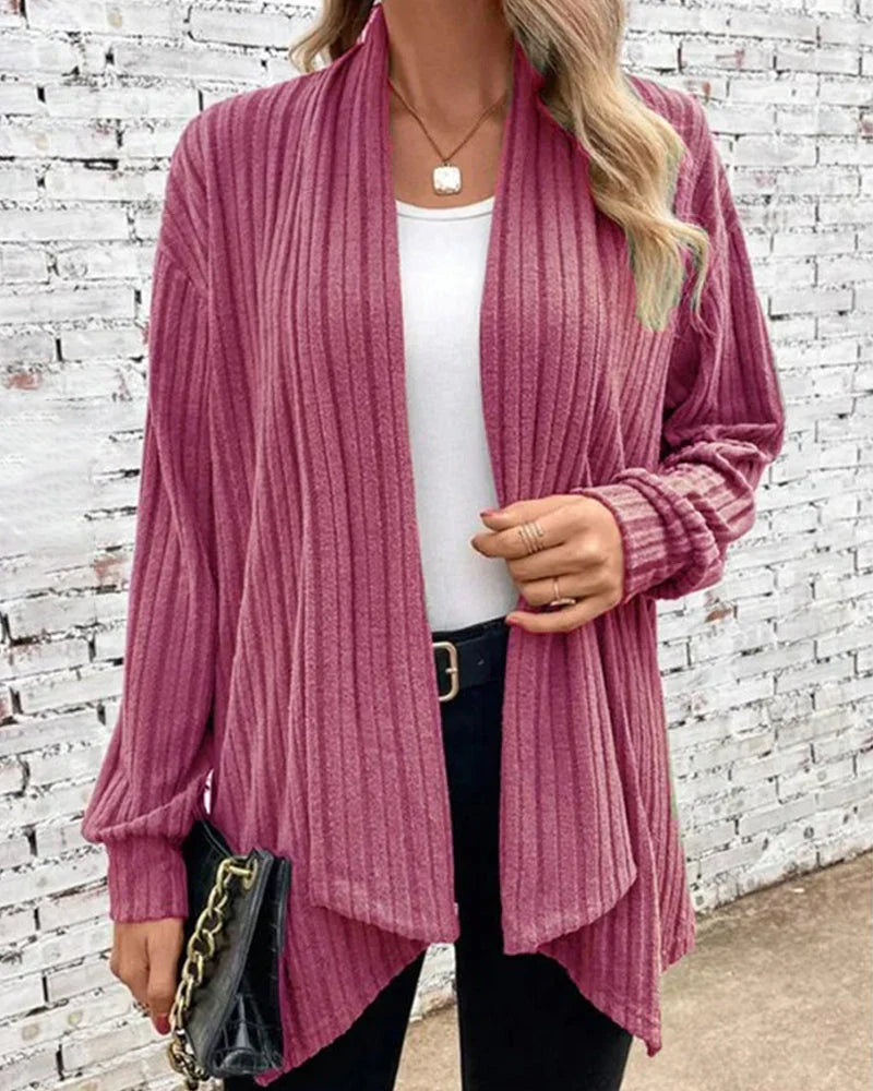 Élégant cardigan en tricot pour femme