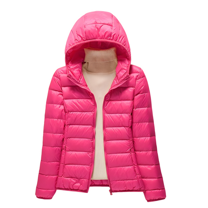 Doudoune femme élégante coupe slim