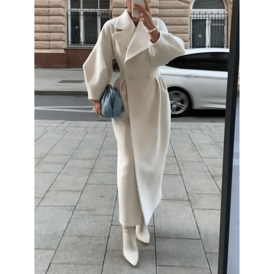 Winter Trenchcoat Damen Elegant Modern - IdealeKleiden