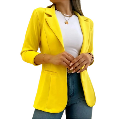 Blazer femme stylé effet vintage