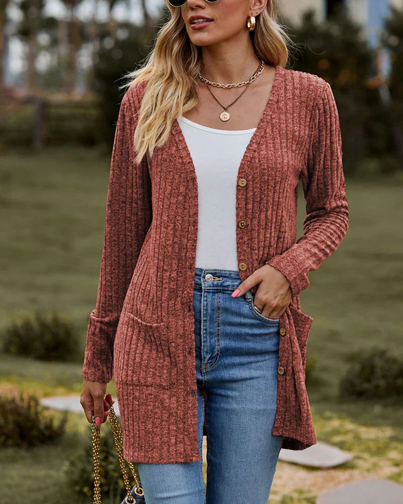 Gilet classique Coupe décontractée avec boutons
