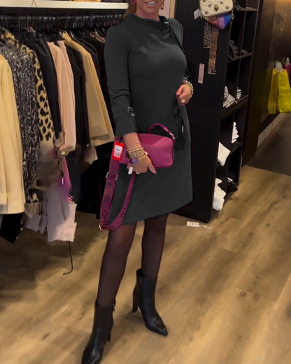 Robe d'été élégante Col rond