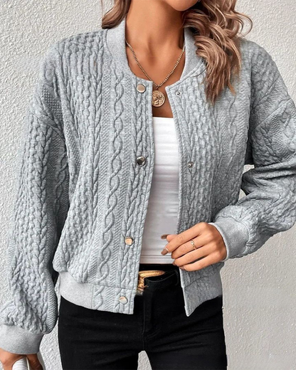 Veste pour femme moderne boutons Helda