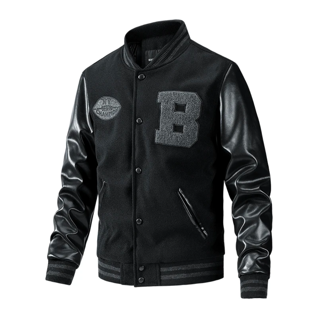 Blouson de baseball stylé tendance femme