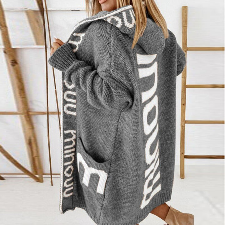 Écharpe Femme Cardigan Moderne Femmes