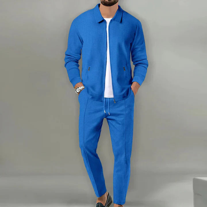 Costume pour homme deux pièces coupe slim, veste et pantalon