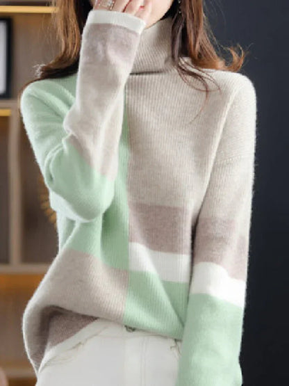 Pull roulé élégant pour femme