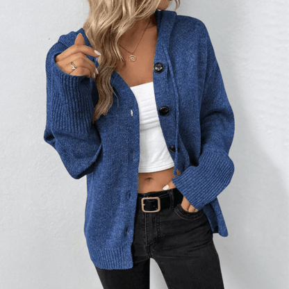 Cardigan Femme Chaud Moderne Boutons