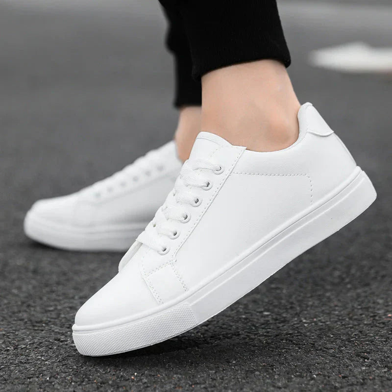 Leder Sneaker Herren Freizeitschuhe Modern - IdealeKleiden
