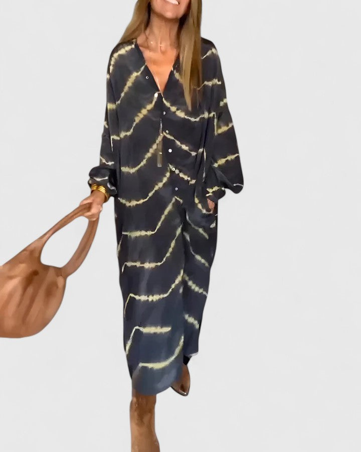 Farbenfrohes Damen Sommerkleid - IdealeKleiden