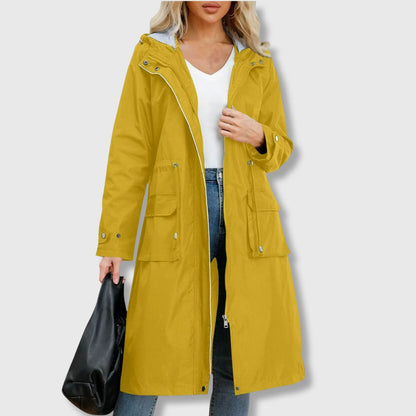 Veste d'hiver pratique à capuche pour femme