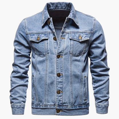 Veste en jean homme coupe slim et stylée