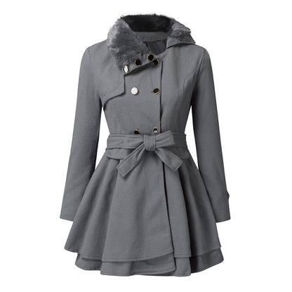 Veste réversible pratique - Veste chaude à col montant élégante