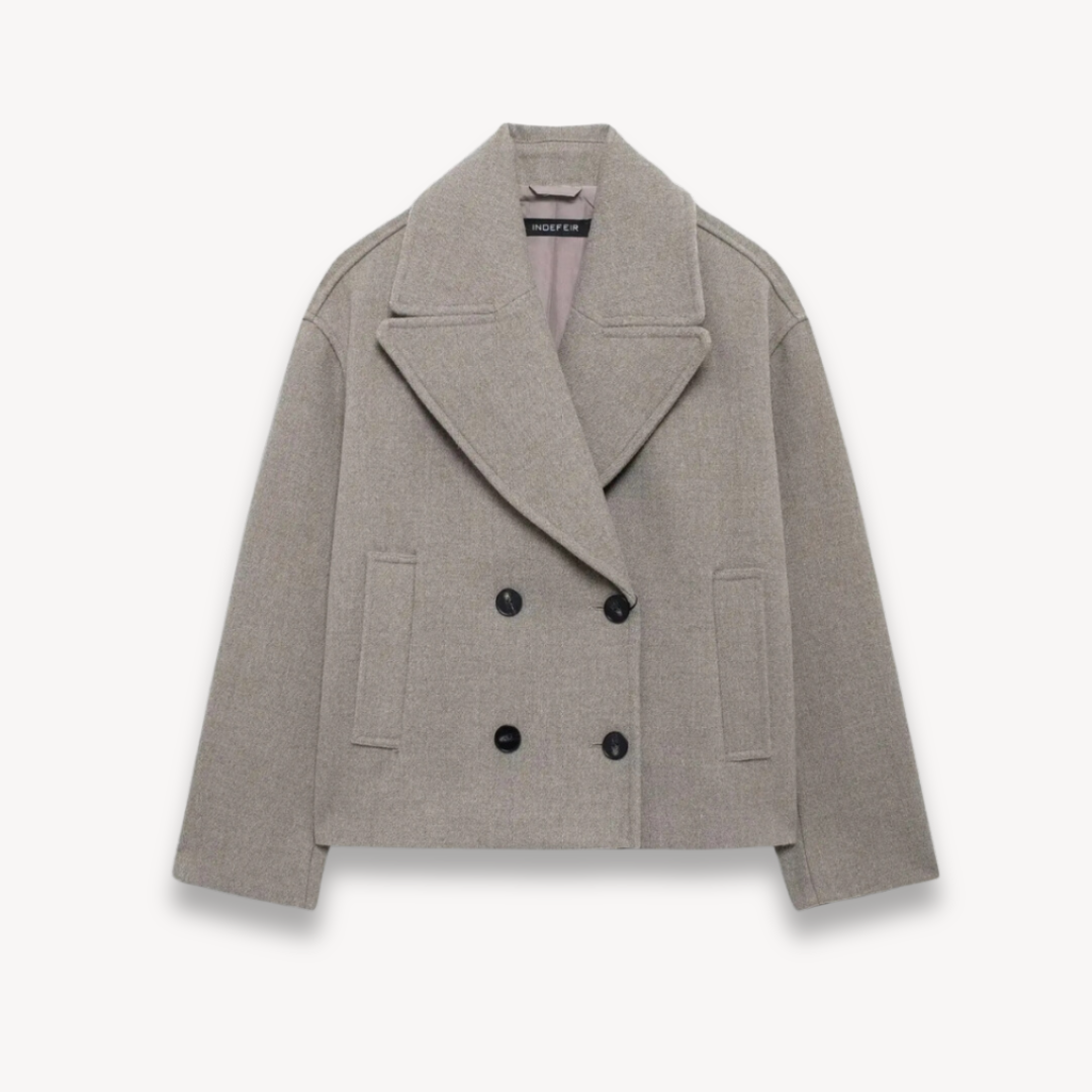 Pea coat stylé pour femme Moderne