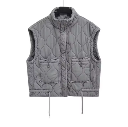 Gilet d'été sans manches en coton pour femme